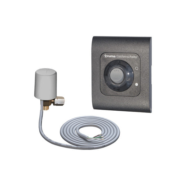Gasafstandschakelaar voor 1-flessensysteem, 1/4 inch Links