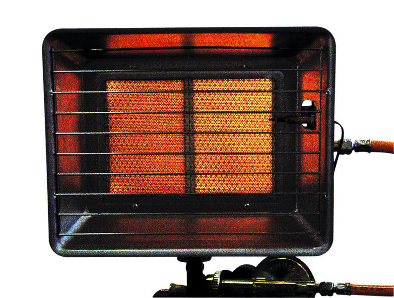 Gaskachel 2,5-4,2kW (ontstekingszekering, 0,4m slang + 50mbar regelaar)