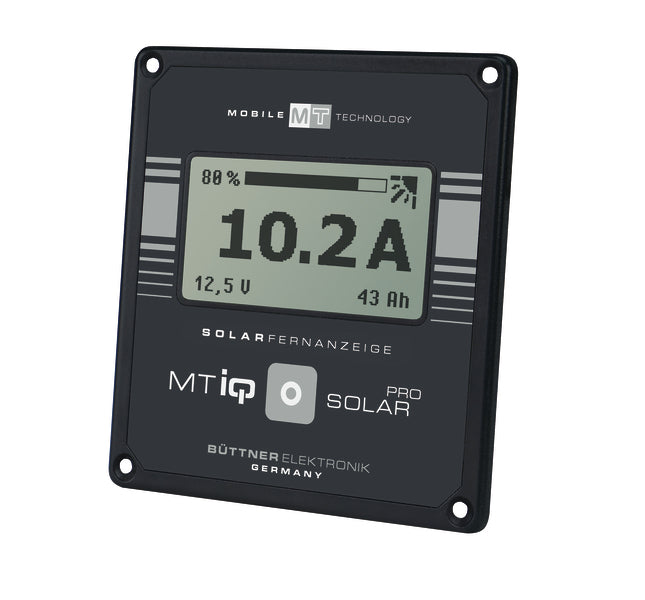 Universele Solar Remote Display, MT iQ Solar Pro, zwart, 95x90x22 mm