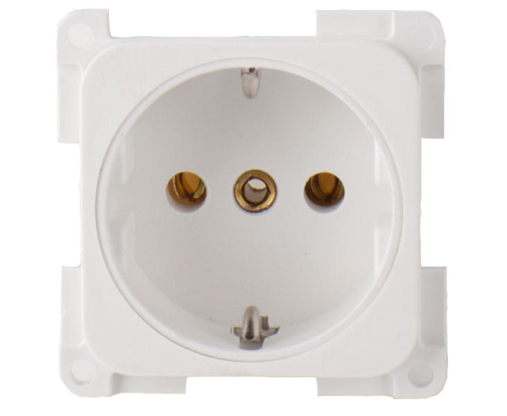 Stopcontact 230 V, wit