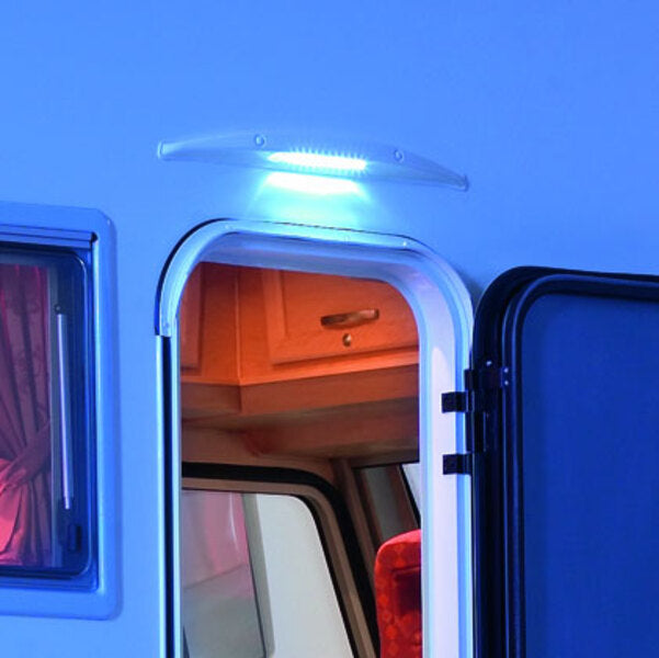 Caravan buitenverlichting LED 12 V, 1,2 Watt Incl. bewegingsmelder
