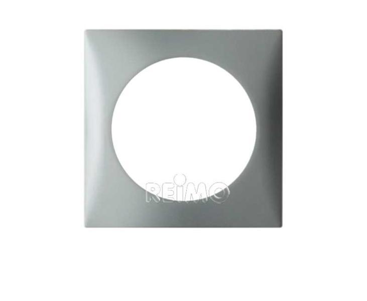Berker 1-voudig inbouwdoosframe chroom mat los