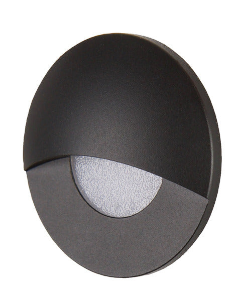 Mini-inbouw-ledspot – matzwart