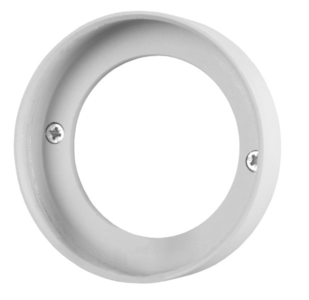 Inbouw-ledspots met een extra afstandsring voor opbouwmontage – Wit