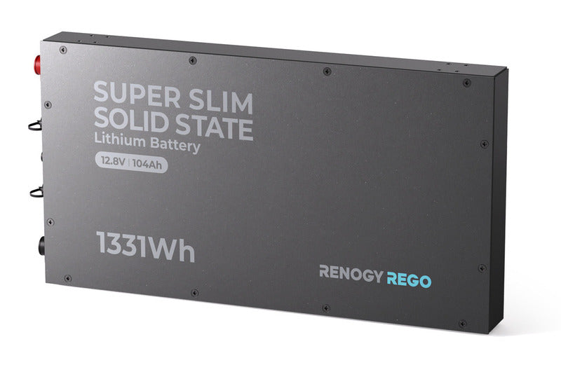 Superslanke SOLID STATE LiFePO4-accu 104 Ah