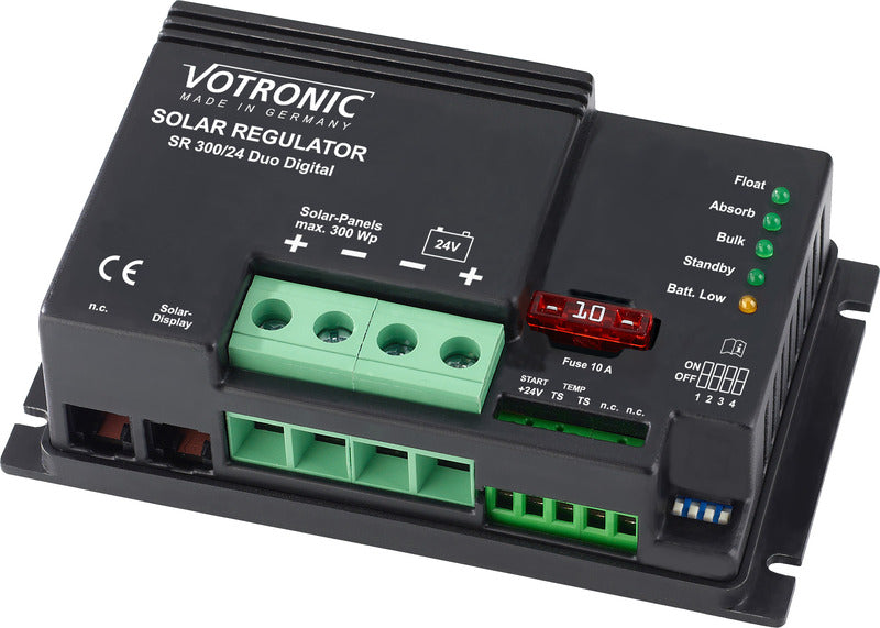 Zonnelaadregelaar SR 300-24 Duo Digitaal - 24 V