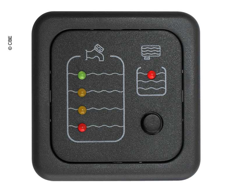 LED-testpaneel MT214/G grijs voor drinkwatertank