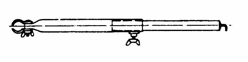 Dakhaakstangen 170-250cm
