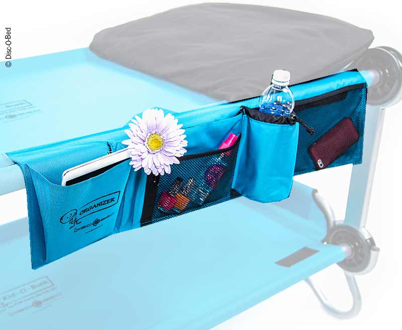 Zijvak voor disc-o-bedden, kleur blauw
