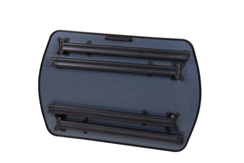 Kampeertafel bus tafel Multi Donker, weerbestendig 90x60x74cm, weerbestendig.