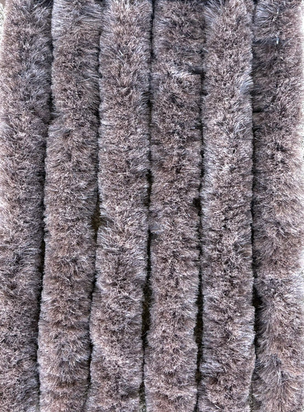 Flauschvorh.56x185 braun
