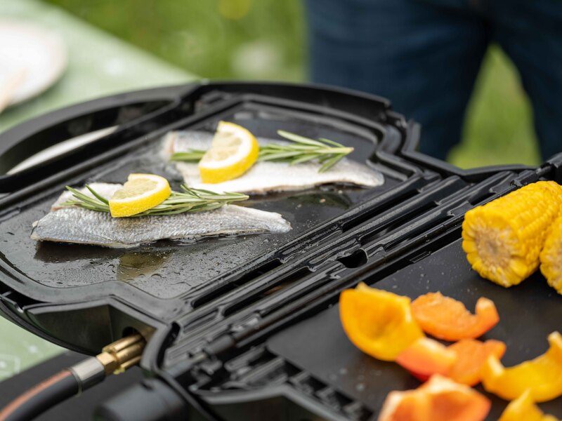 NomadiQ gesloten grillplaat