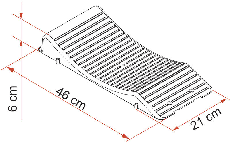 Fiamma Wheel Saver grijs 2 stuks
