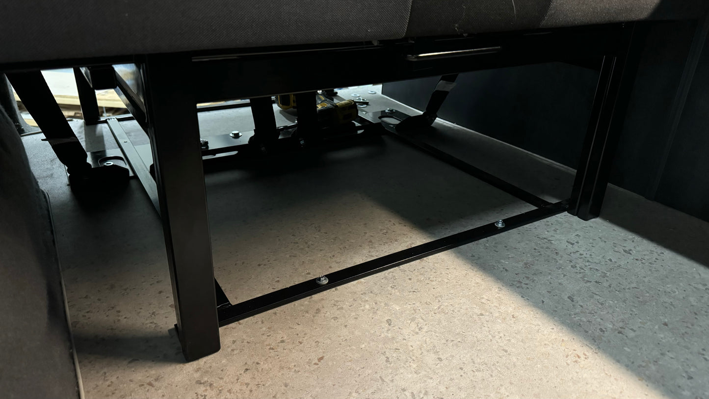 RDW/VRT goedgekeurde Zitslaapbank 2 persoons 112/130cm