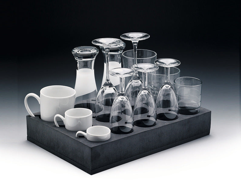 Universele glas- en bekerhouder