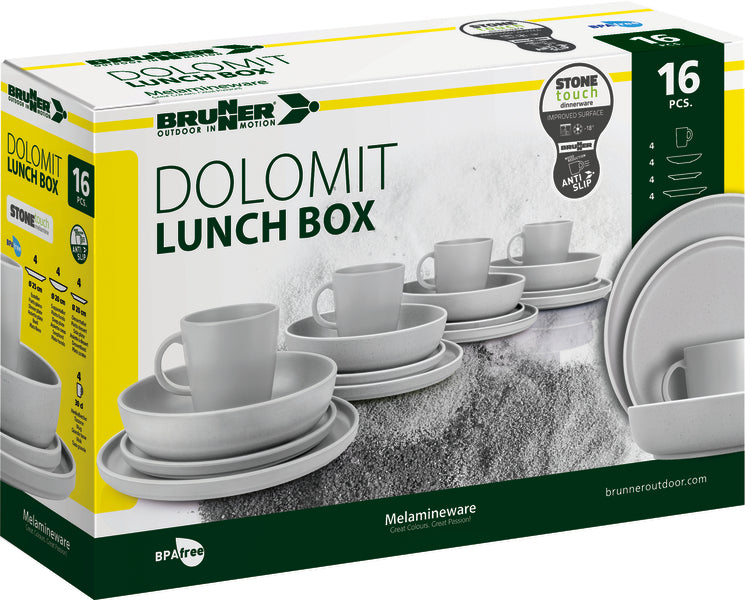 Geschirrset DOLOMIT Wit