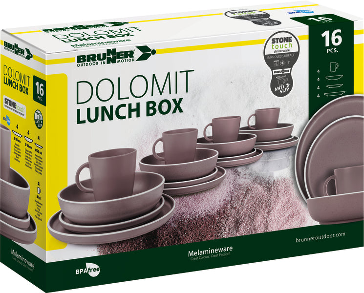 Geschirrset DOLOMIT ROSE