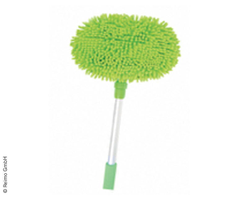 Wasborstel met ronde microvezelkop