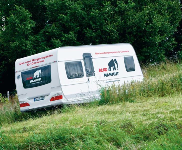 Caravan rangeerhulp AL-KO Bodeminstallatie