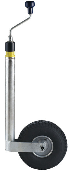 Steunwiel 260x85 met Balans, stalen velg, 48mm luchtbanden
