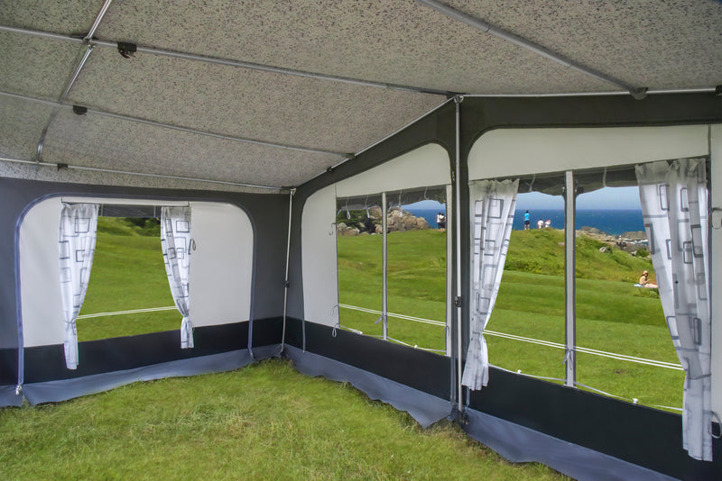 Traditionele caravanvoortent PALERMO - maat 16