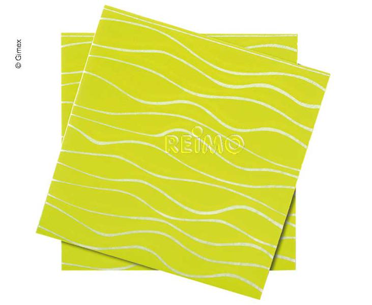 Servetten, lime Gr. 165 x 165mm - 20 stuks