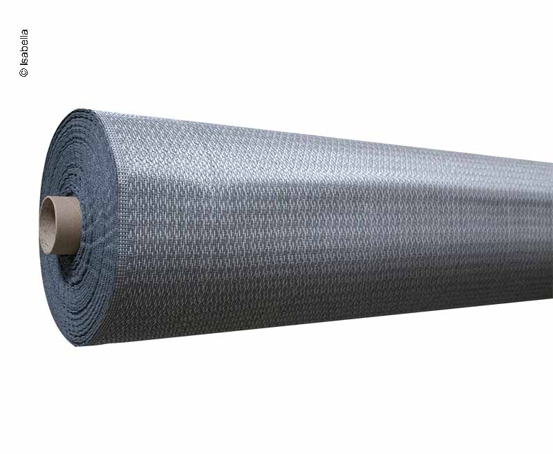 Luifeltapijt Isabella Design Flint 50m rol donkergrijs