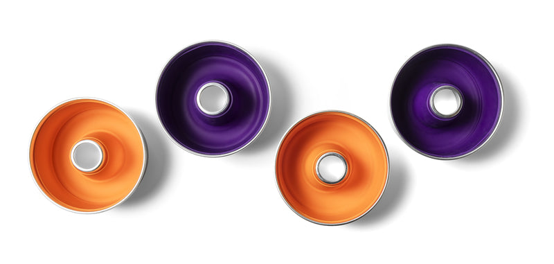 Siliconen bakvorm voor de Omnia Maxi-kampeeroven (3 l) – Ø 25 cm / H 9 cm – Oranje