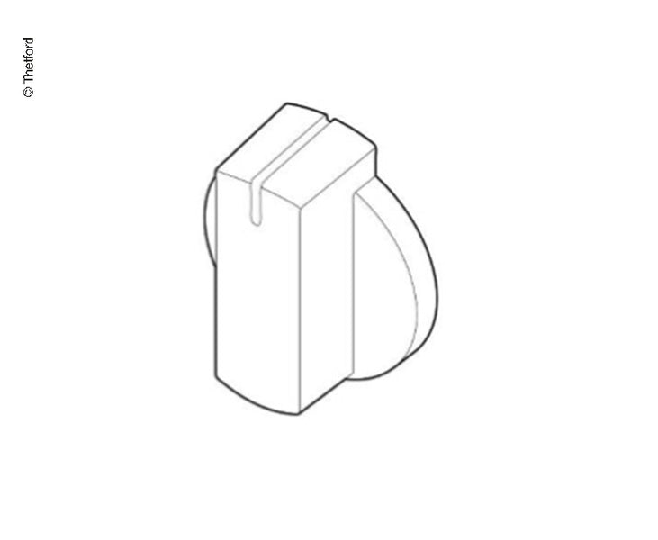 Control Knob Zwart