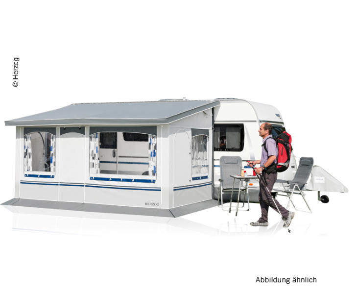 Deeltent St. Moritz, afmeting 350 x 220 cm, rechtse invoer