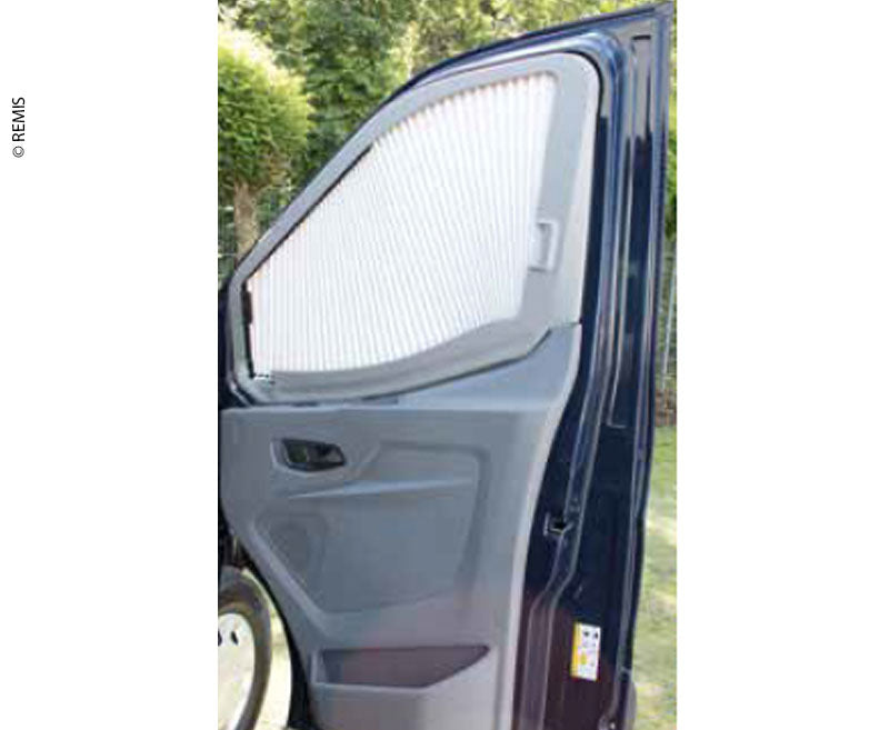 Ford Transit zijruitenrolgordijn Rechts vanaf jaar 2014 grijs
