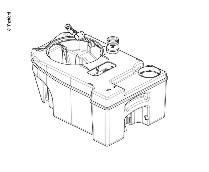 Fäkaltank Voor C250/260 kp