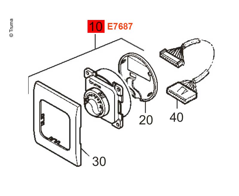 Bedieningspaneel Trumatic E