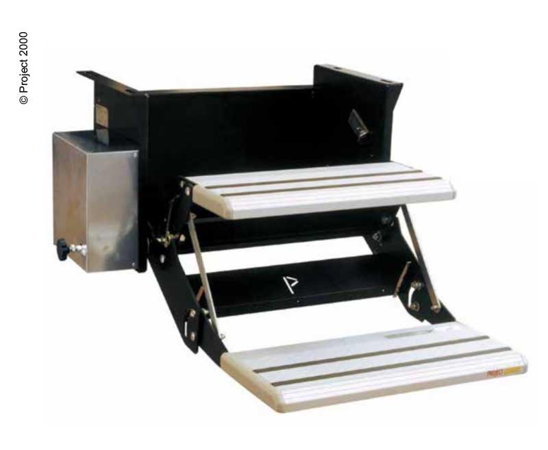 Dubbele stap 12V 53cm Motor Rechts