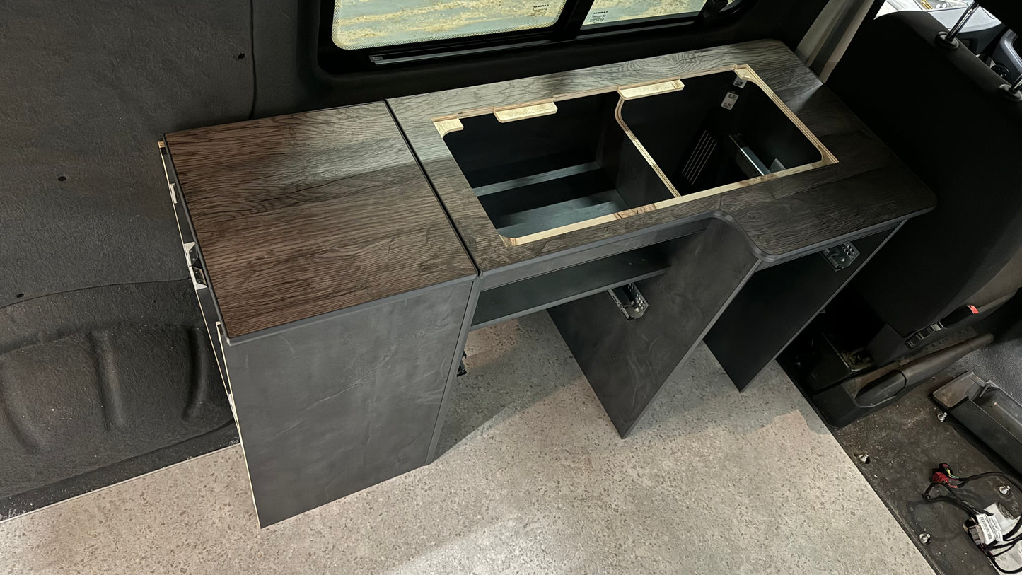 Complete camper inbouw VW Transporter T5/T6 Meubelset