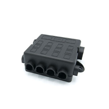 iMaXX 200A zekeringhouder distributieblok busbar 0 - 58v, 1x megaOTO 500A en 4x midiOTO