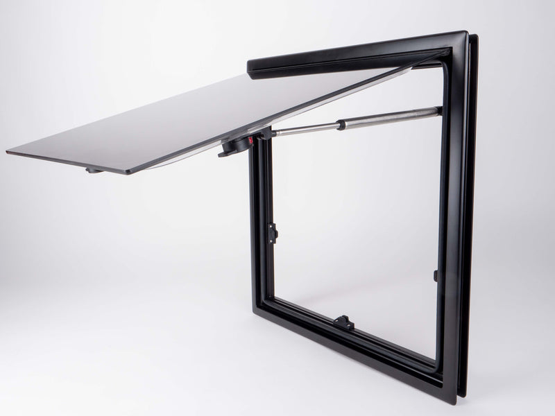 Carbest RW Style camperramen – Acrylglas dubbelwandig met vlakke buitenzijde en E-keur ECE R43
