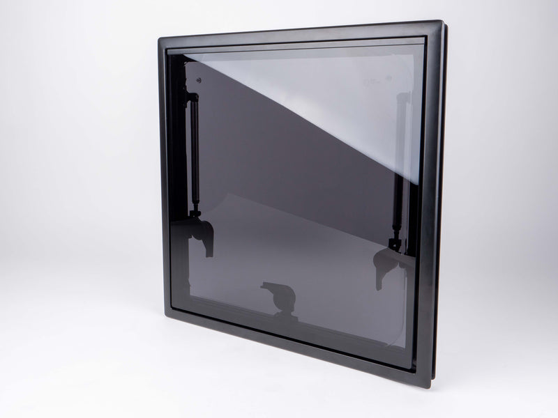 Carbest RW Style camperramen – Acrylglas dubbelwandig met vlakke buitenzijde en E-keur ECE R43