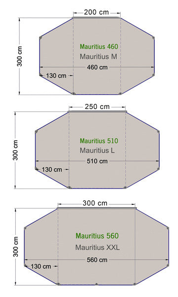 RE-TENT Voortent MAURITIUS