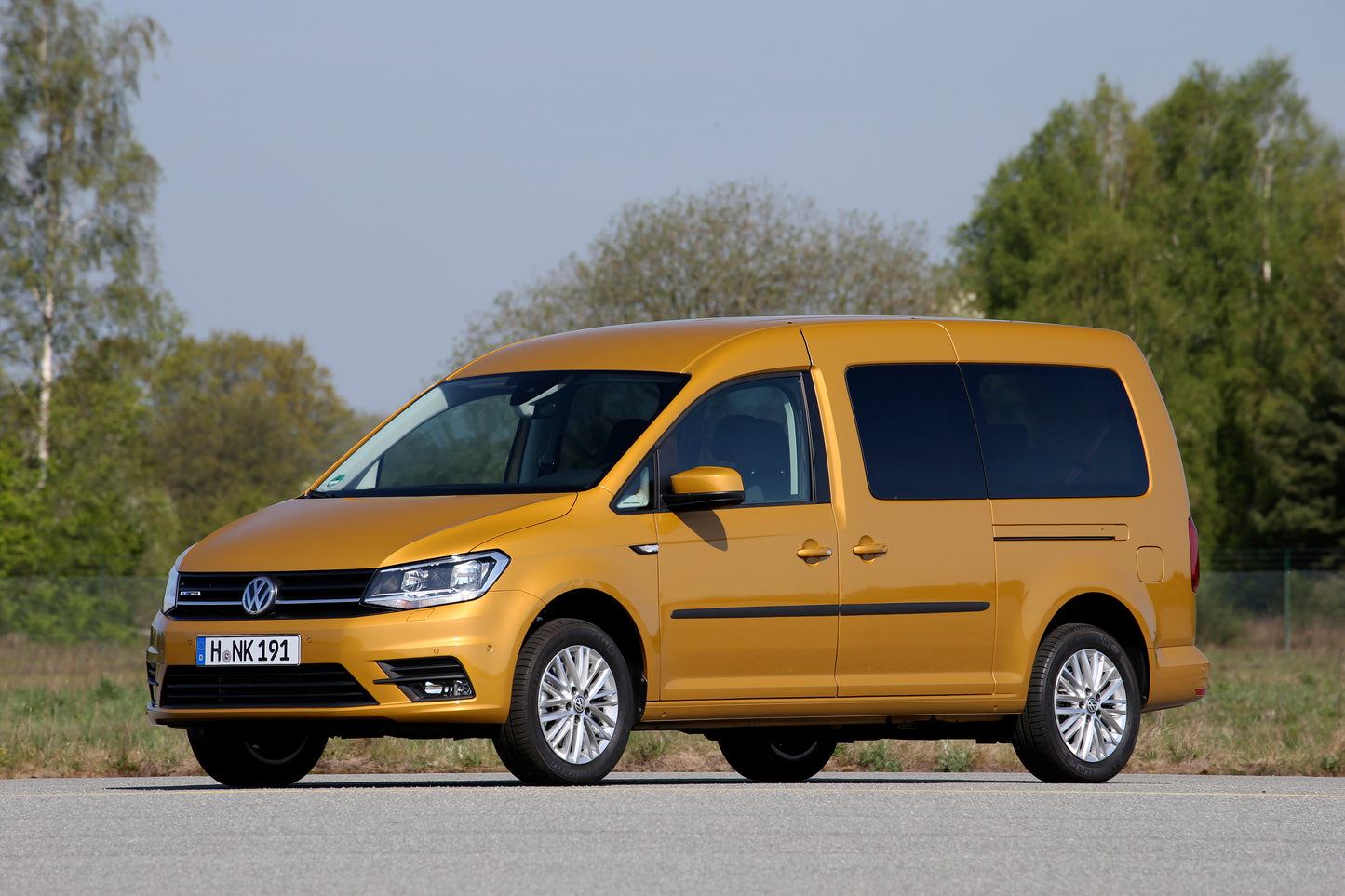 Schuifraam VW Caddy Maxi, linksvoor, vanaf 2008, echt glas 714x538