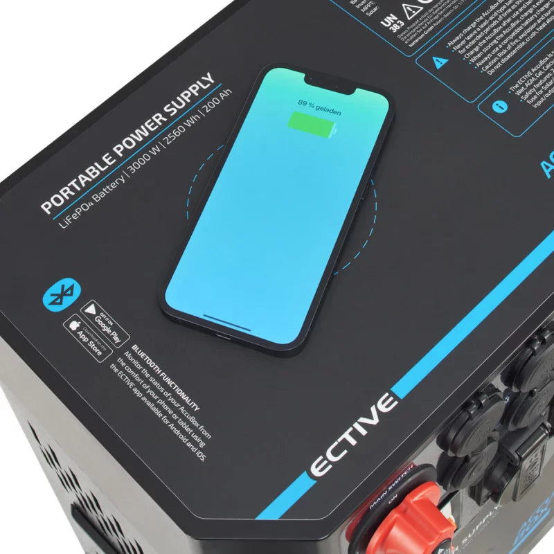 ECTIVE AccuBox 200S 3000W 2560Wh LiFePO4 Lithium Powerstation