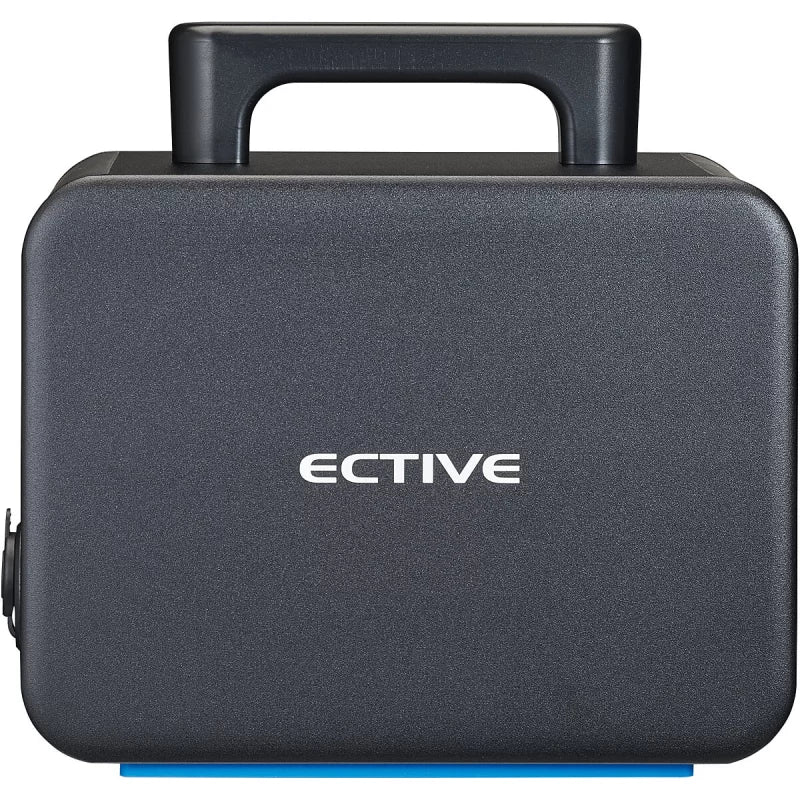 ECTIVE BlackBox 5 Powerstation 500W 512Wh zuivere sinusgolf 230V LiFePO4 lithiumbatterij 20Ah 25,6V