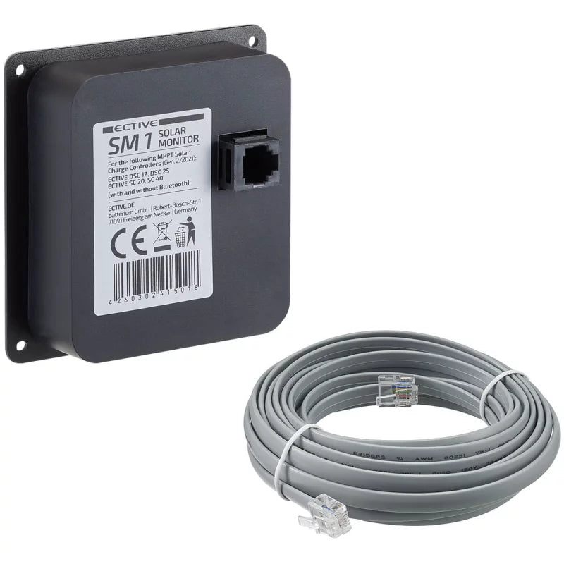 ECTIVE SM 1 Solar Monitor voor MPPT Laadregelaar DSC en SC serie