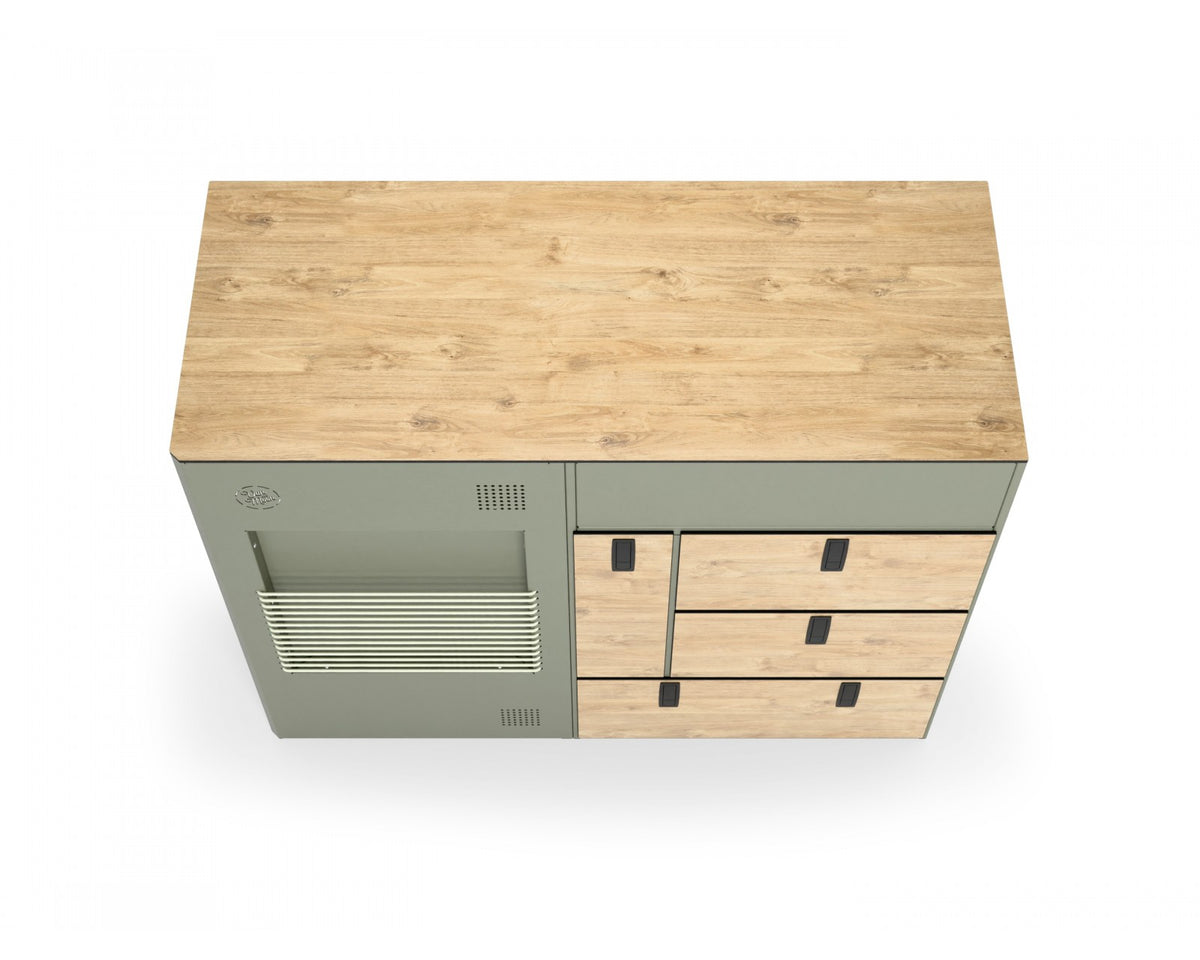 Moon Kitchen Solid model 2 werkblad — voorbeeld van deze serie