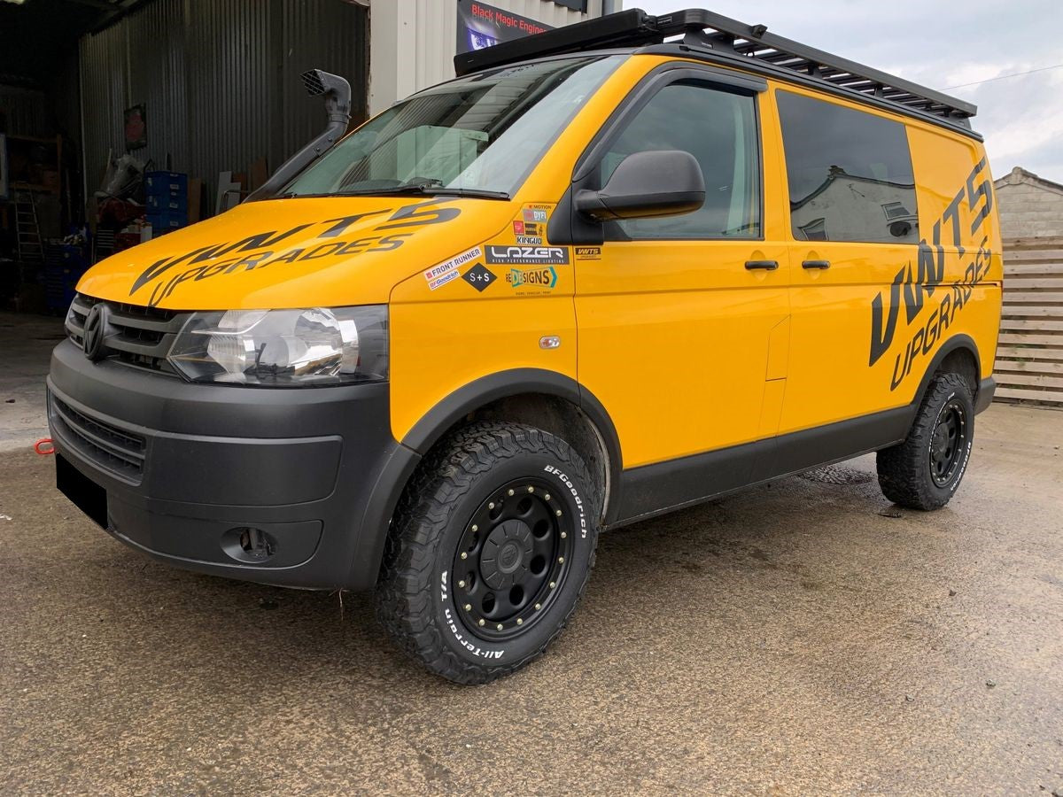 VW Transporter T5.1 spatbordverbreders | lengte 2 & schuifdeur rechts