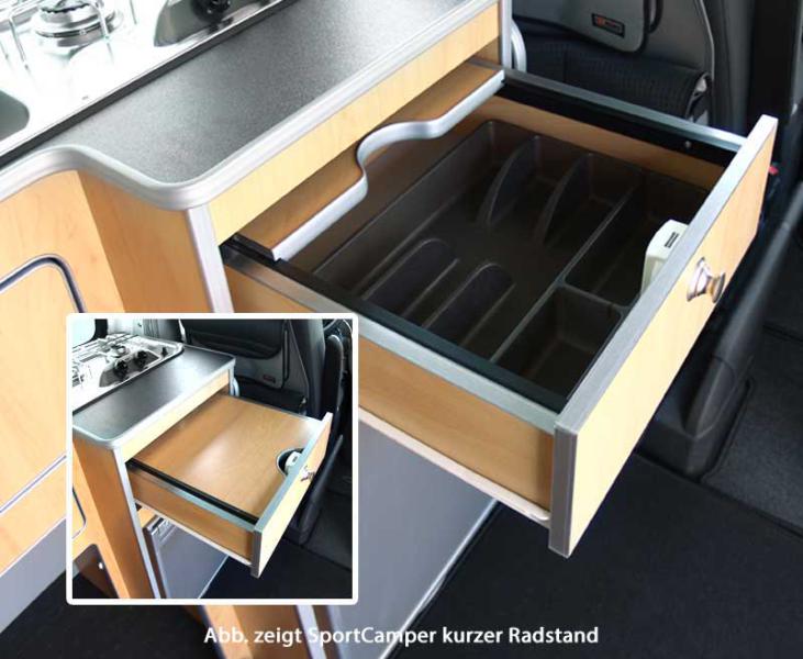 Meubellijn Afgewerkt. T5 lR Sportcamper G3