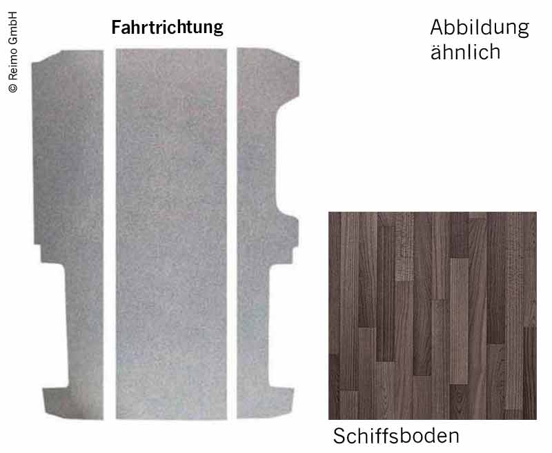 T5, T6 bodemplaat, voor VW lange wielbasis, Rechts- en linksgestuurd