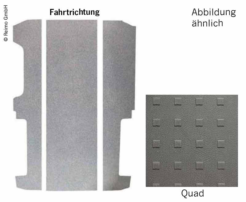 T5, T6 bodemplaat, voor VW lange wielbasis, Rechts- en linksgestuurd