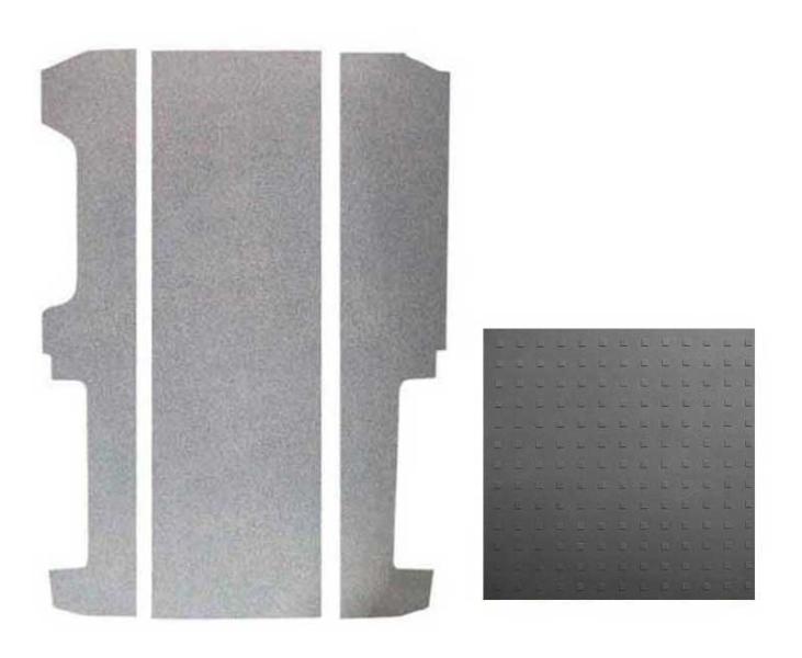 T5, T6 bodemplaat, voor VW korte wielbasis, Rechts- en linksgestuurd