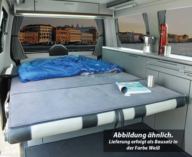 meubellijn CityVan, hoogglans wit voor VW T6/5 korte wielbasis
